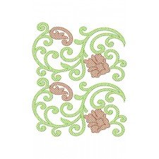 Border Embroidery Design 20678