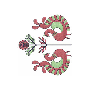 Border Embroidery Design 20762