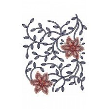 Border Embroidery Design 20763