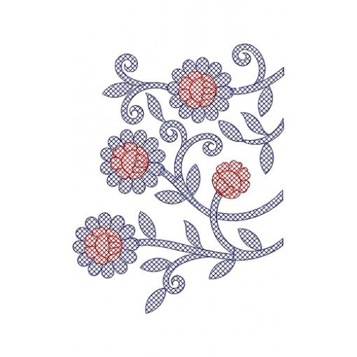 Border Embroidery Design 20769