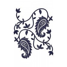 Border Embroidery Design 20842