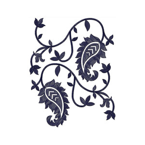 Border Embroidery Design 20842