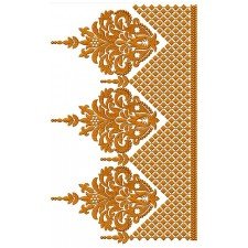 Border Embroidery Design 20859