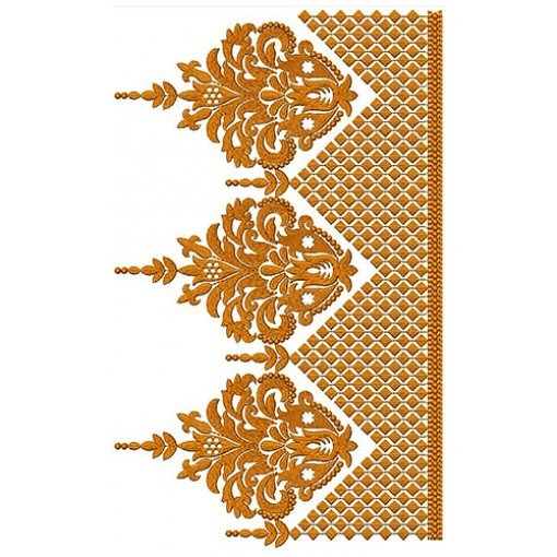 Border Embroidery Design 20859