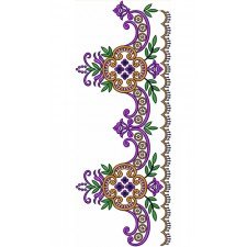 Border Embroidery Design 20875