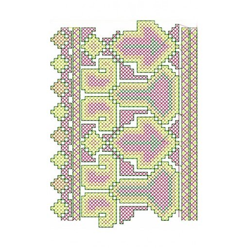 Wonderful Border Embroidery Design 20913