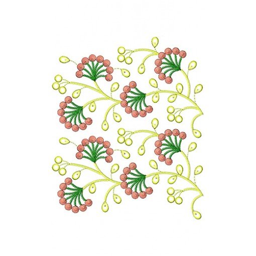 Border Embroidery Design 20925