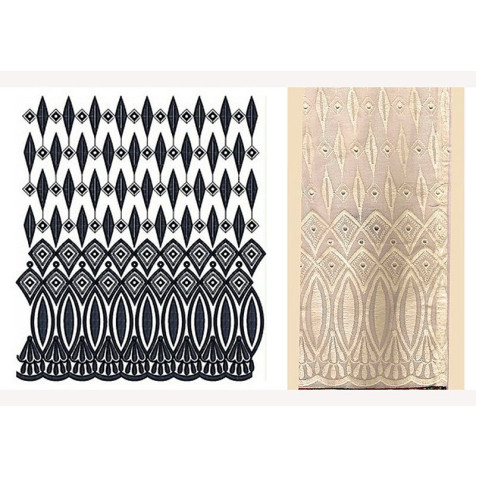 Ohrid Border Embroidery Design 21065