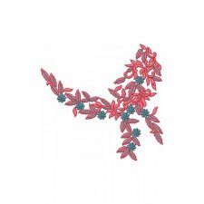Leaf Wawes Border Design 21243