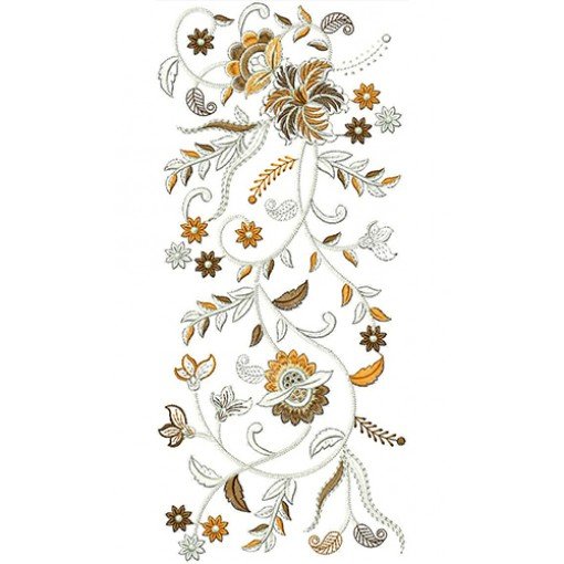 German Dirndl Dress Work Embroidery 21412