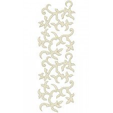 Vintage Flower Clipart Corner Border 21417