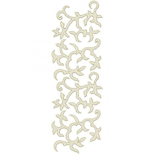 Vintage Flower Clipart Corner Border 21417