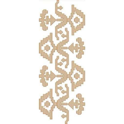 Vietnam Unique Style Border Embroidery Design 21477