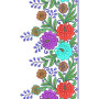 Colorful Sequins Fom Sticker Rubber Lace design