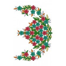 Flower Border Embroidery Designs 21560