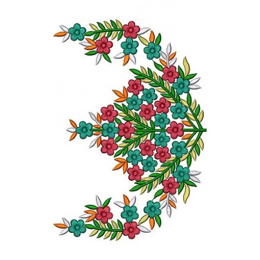 Flower Border Embroidery Designs 21560