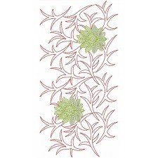 Oyster Mushroom Embroidery Design 21755