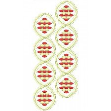 Geometrical Guipure Polyester Embroidery 21756