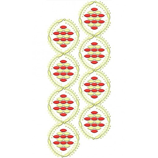 Geometrical Guipure Polyester Embroidery 21756