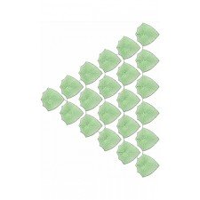 Soft Green Geometrical Design 21768