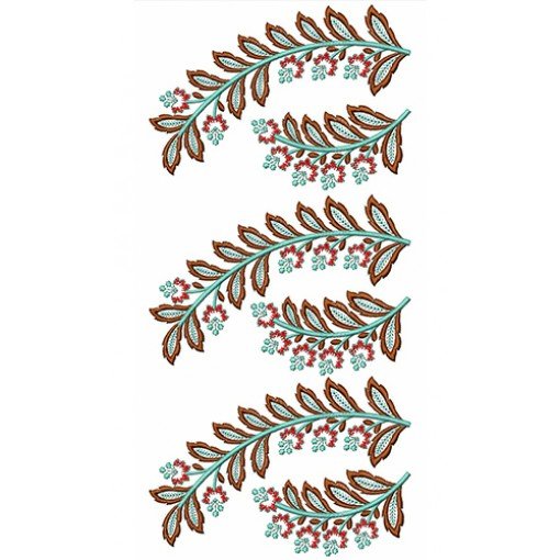 Colorful Embroidery Design 21777