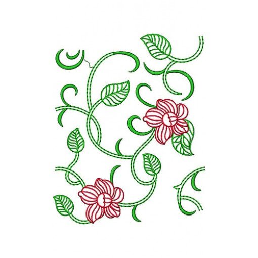 Border Vector Embroidery Design 21843