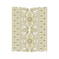 Mauritius Wedding Lace Embroidery Design 21884