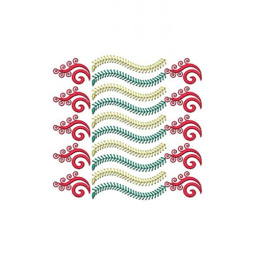 Wewas Flower Embroidery Design 21985