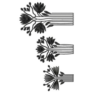 Big-Border Embroidery Design 22102
