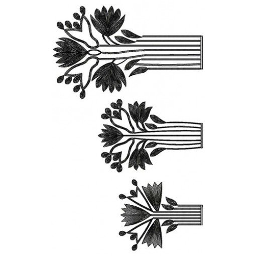 Big-Border Embroidery Design 22102