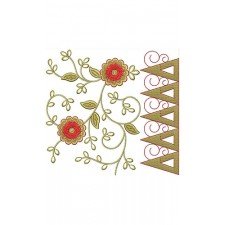Big-Border Embroidery Design 22103