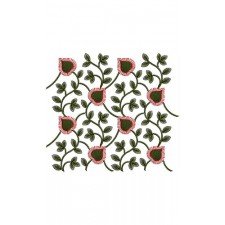 Fancy Heart Embroidery Design 22104