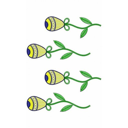 Organic Bubbles Embroidery Design 22287