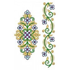 Saree Embroidery Patterns 22307