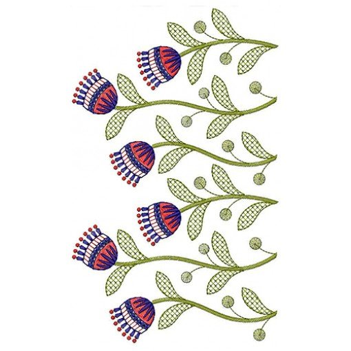 Swallows Embroidery Design 22327