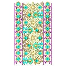 Big Border Embroidery Design 22328