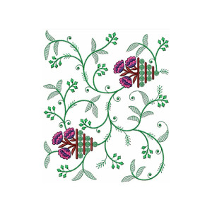 Big Border Embroidery Design 22368