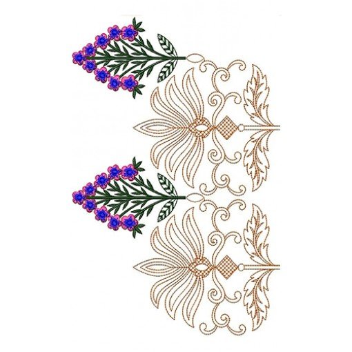 Big Border Embroidery Design 22369