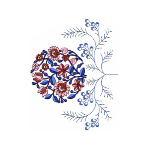 Big Border Embroidery Design 22371