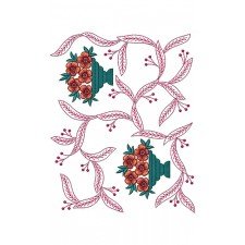 Big Border Embroidery Design 22378