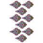 Daisy Border Embroidery Design 22626