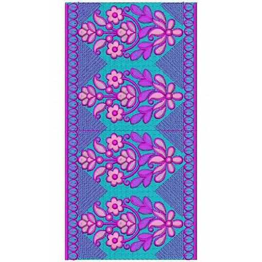 Decorative Ribbon Saree Border Embroider Designs 22666