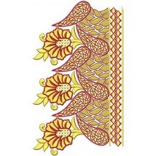 Sunny Summer Borders Embroidery Design 22967