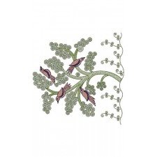 Tree-Bird Big Border Design 23080