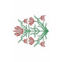 Daisy Ladybug Border Embroidery Design 23082