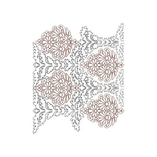 Border Embroidery Design 23100