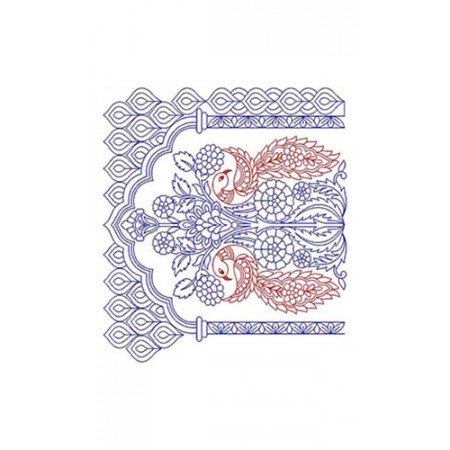Saree Border Embroidery Designs 23115
