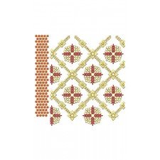 Super Embroidery Border Design 23163