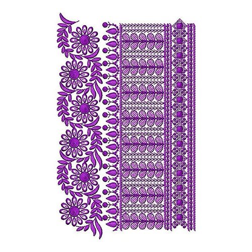 Traditional Russian Border Embroidery Design 23167