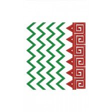 Colombia Border Embroidery Design 23225